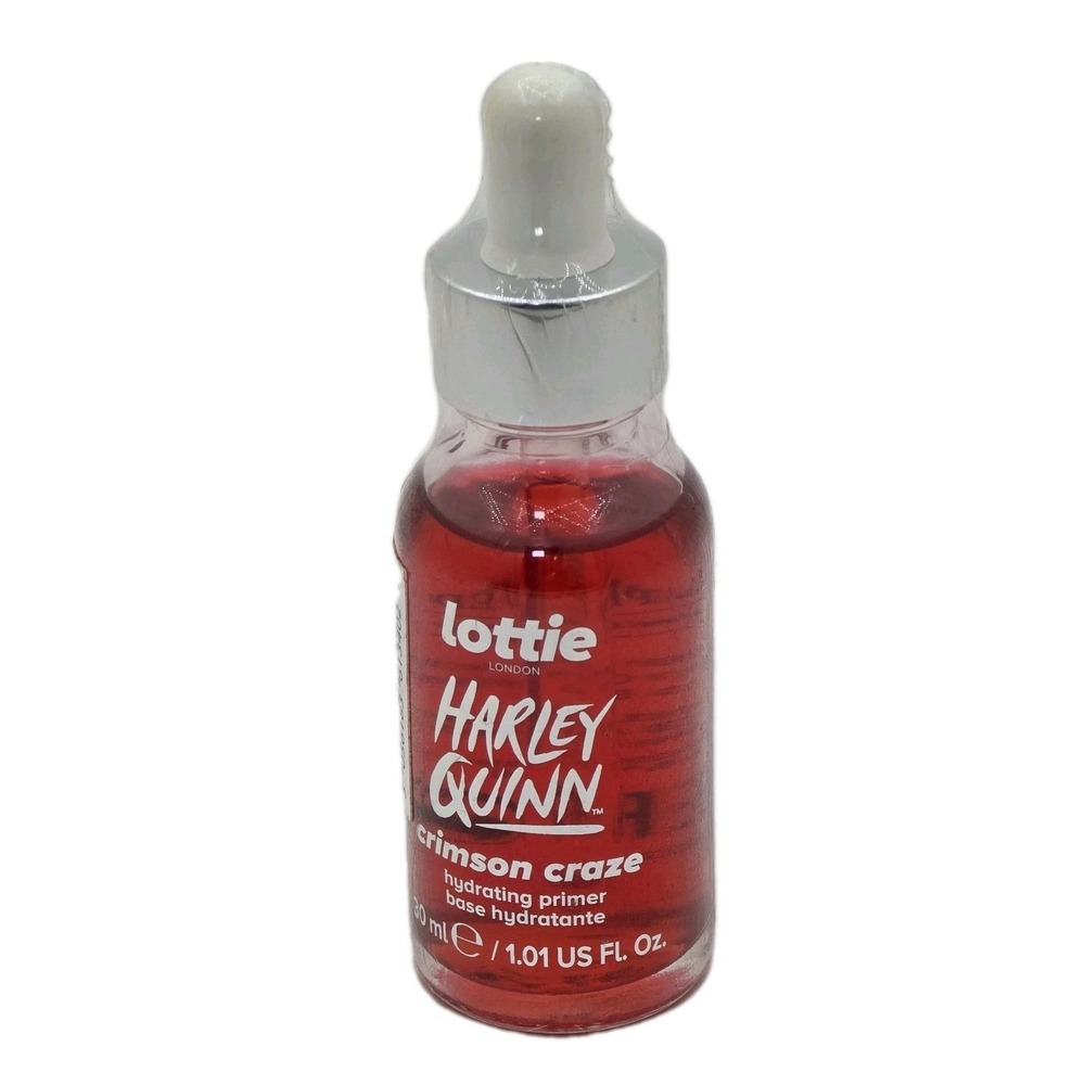 New Lottie London Harley Quinn Crimson Craze Hydrating Primer 30ml SEALED‎